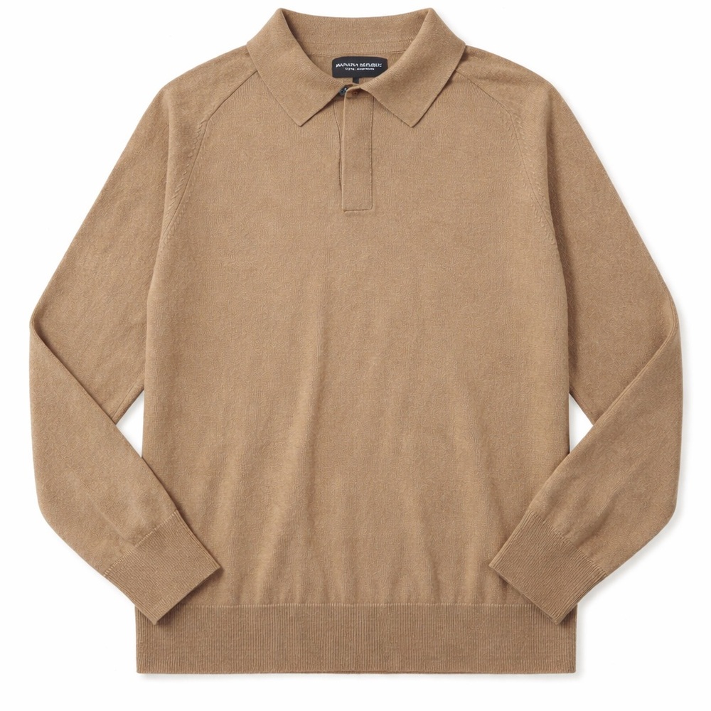 Banana Republic Tan Turtleneck Sweater